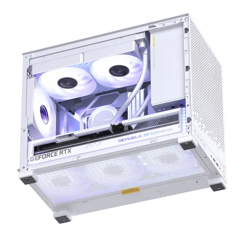 Case JONSBO D32 PRO White | M-ATX | Mini Tower | VGA 365mm